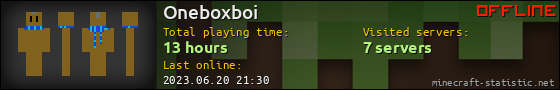 Oneboxboi userbar 560x90
