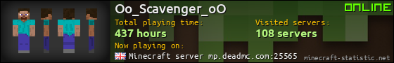 Oo_Scavenger_oO userbar 560x90