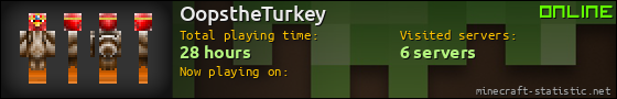 OopstheTurkey userbar 560x90