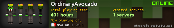 OrdinaryAvocado userbar 560x90