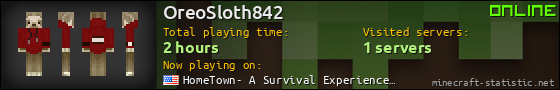 OreoSloth842 userbar 560x90