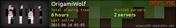 OrigamiWolf userbar 560x90