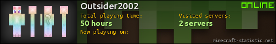 Outsider2002 userbar 560x90