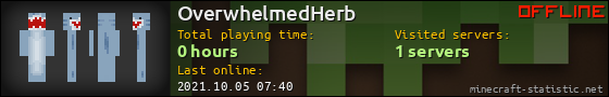 OverwhelmedHerb userbar 560x90