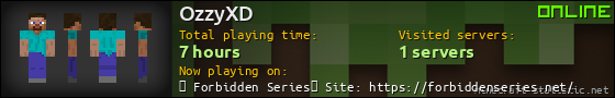 OzzyXD userbar 560x90