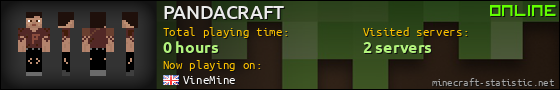 PANDACRAFT userbar 560x90