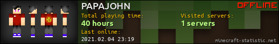 PAPAJOHN userbar 560x90