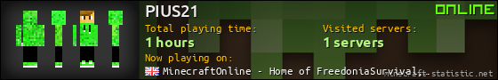 PIUS21 userbar 560x90