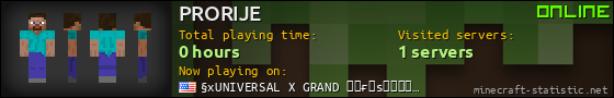 PRORIJE userbar 560x90