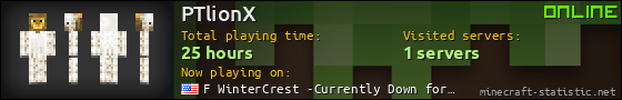 PTlionX userbar 560x90