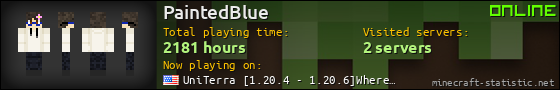 PaintedBlue userbar 560x90