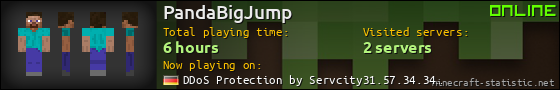 PandaBigJump userbar 560x90