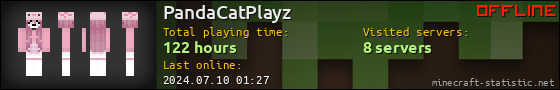 PandaCatPlayz userbar 560x90