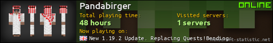 Pandabirger userbar 560x90