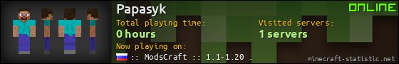 Papasyk userbar 560x90