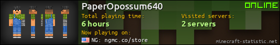 PaperOpossum640 userbar 560x90