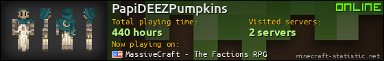 PapiDEEZPumpkins userbar 560x90