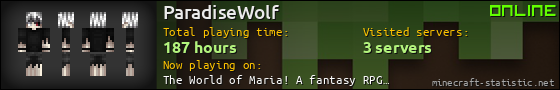 ParadiseWolf userbar 560x90