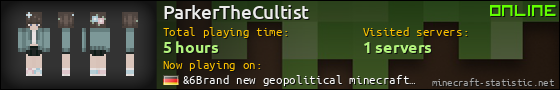 ParkerTheCultist userbar 560x90