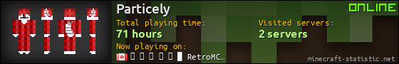 Particely userbar 560x90