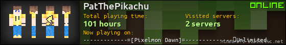 PatThePikachu userbar 560x90