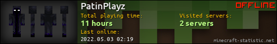 PatinPlayz userbar 560x90