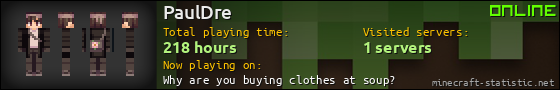 PaulDre userbar 560x90