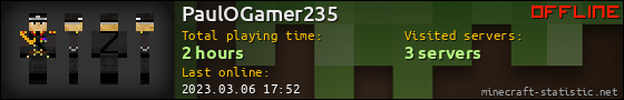 PaulOGamer235 userbar 560x90