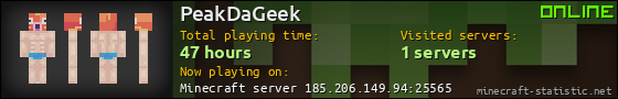 PeakDaGeek userbar 560x90