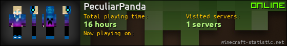 PeculiarPanda userbar 560x90