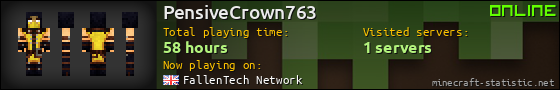 PensiveCrown763 userbar 560x90