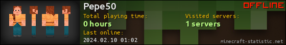 Pepe50 userbar 560x90