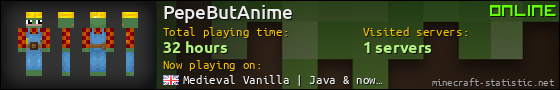 PepeButAnime userbar 560x90