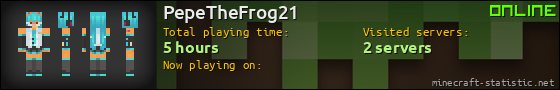 PepeTheFrog21 userbar 560x90