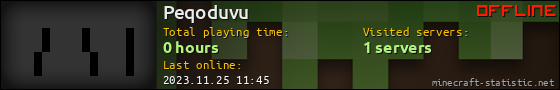 Peqoduvu userbar 560x90