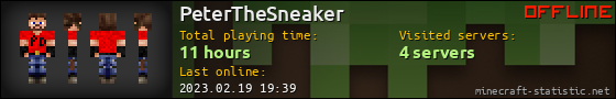 PeterTheSneaker userbar 560x90