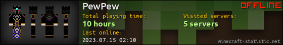 PewPew userbar 560x90