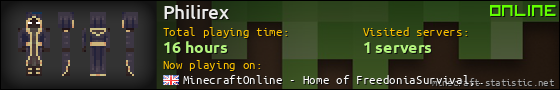 Philirex userbar 560x90