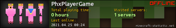 PhxPlayerGame userbar 560x90