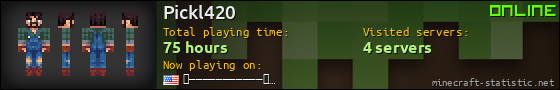 Pickl420 userbar 560x90
