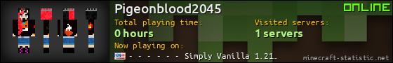 Pigeonblood2045 userbar 560x90