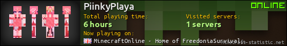 PiinkyPlaya userbar 560x90