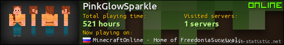 PinkGlowSparkle userbar 560x90