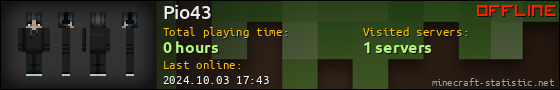 Pio43 userbar 560x90