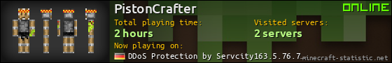 PistonCrafter userbar 560x90