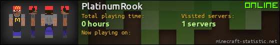 PlatinumRook userbar 560x90