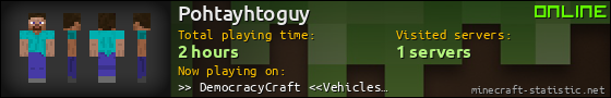 Pohtayhtoguy userbar 560x90