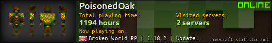 PoisonedOak userbar 560x90