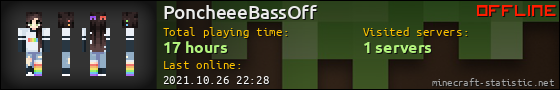 PoncheeeBassOff userbar 560x90