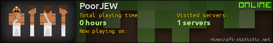PoorJEW userbar 560x90